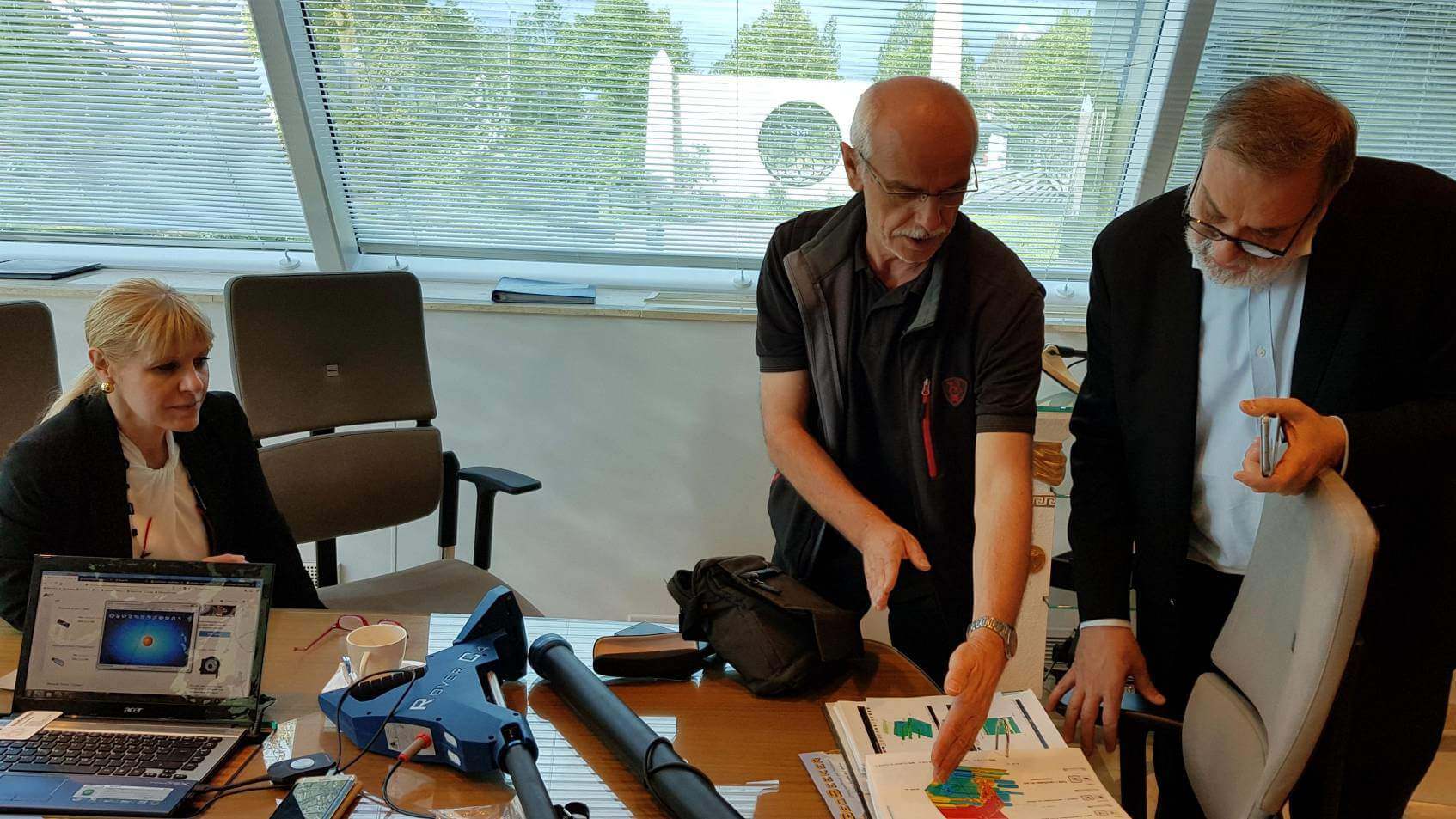 Katerina Vardaka OKM'yi ziyaret etti